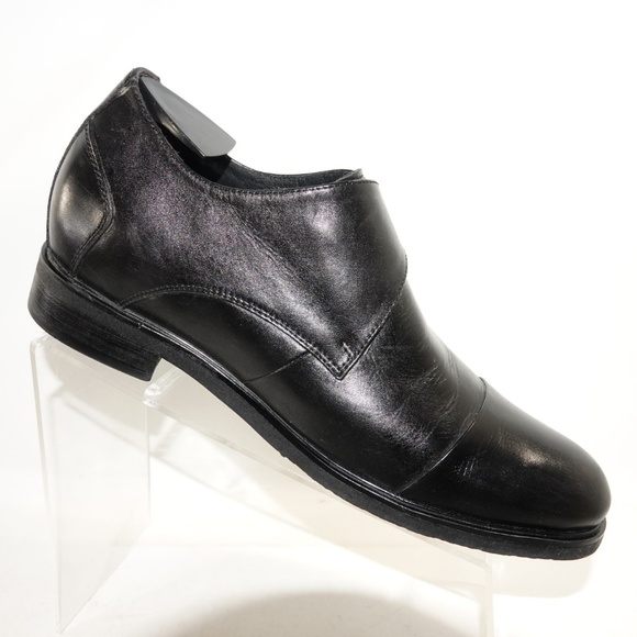 Calto G50326 Sz 8 M Black Monk Strap Mens B7 A9 main image 8
